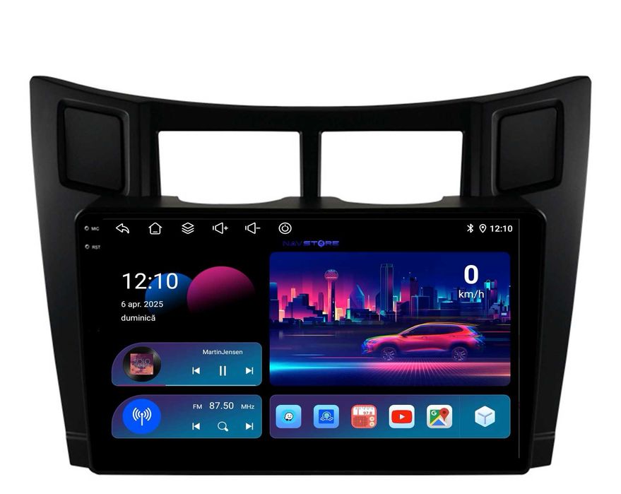 Navigatie Dedicata Toyota Yaris (2005-2011), 9Inch, WiFi, Carplay