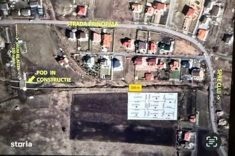 Teren intravilan l 603 mp l 2 fronturi l Chinteni