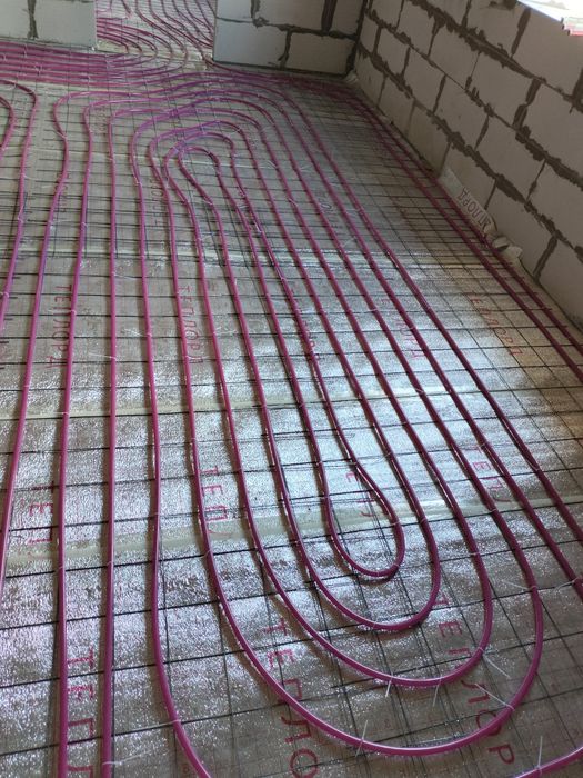 Тёплые полы отопления. В Астане и за пределами