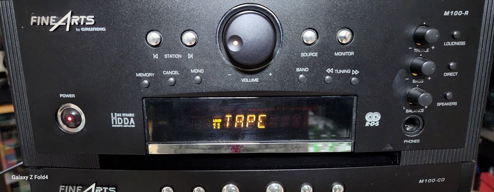 Sistem Grundig cu telecomandă și boxe Onkyo