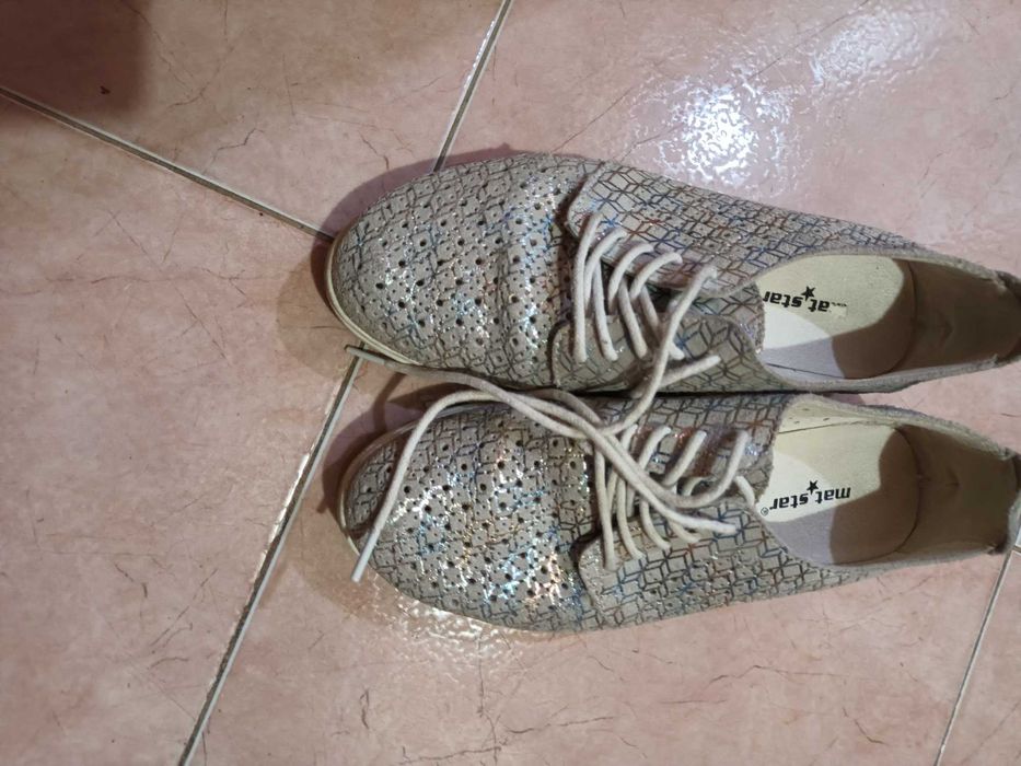 Обувки Gi Anni,Rieker чехли,Adidas с гаранция.Мат стар Орион,Champion