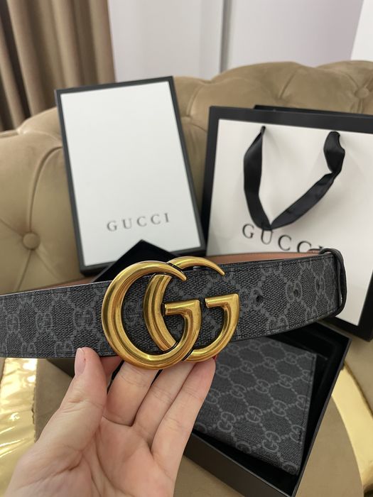 Set curea si portofel GG