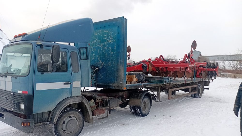 Ивеко тягач с полуприцепом