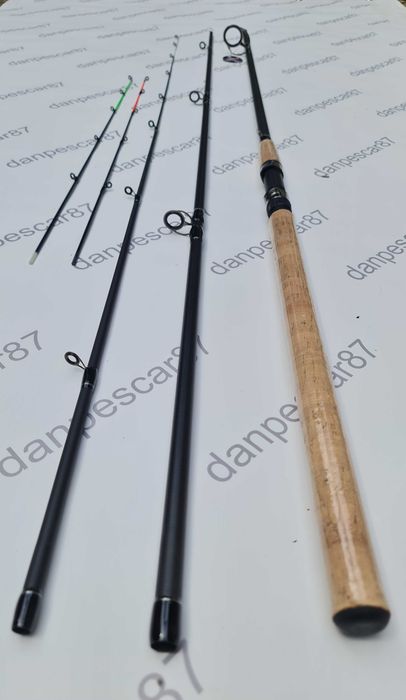 Lanseta fibra carbon Wind Blade TFD4 Feeder 3,9 metri Actiune:80-150gr