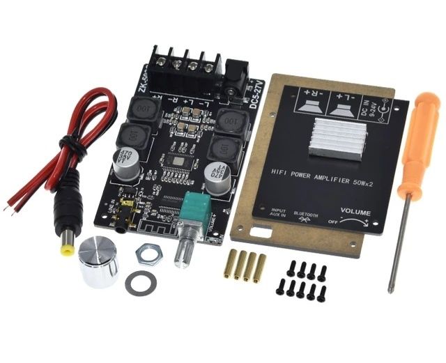 Amplificator audio stereo cu bluetooth