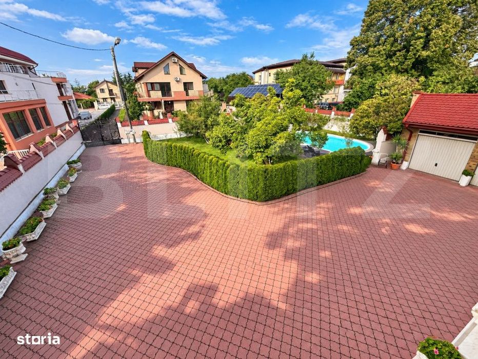 Casa premium, ultracentrala  cu piscina si 1249 mp teren.