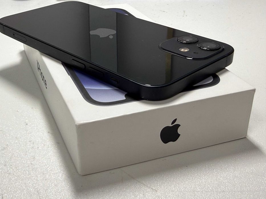 iPhone 12, Black, 128Gb, Liber de retea | Cod - G1031