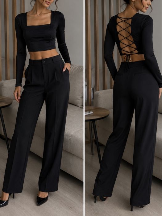 Кофта Zara красивая черная