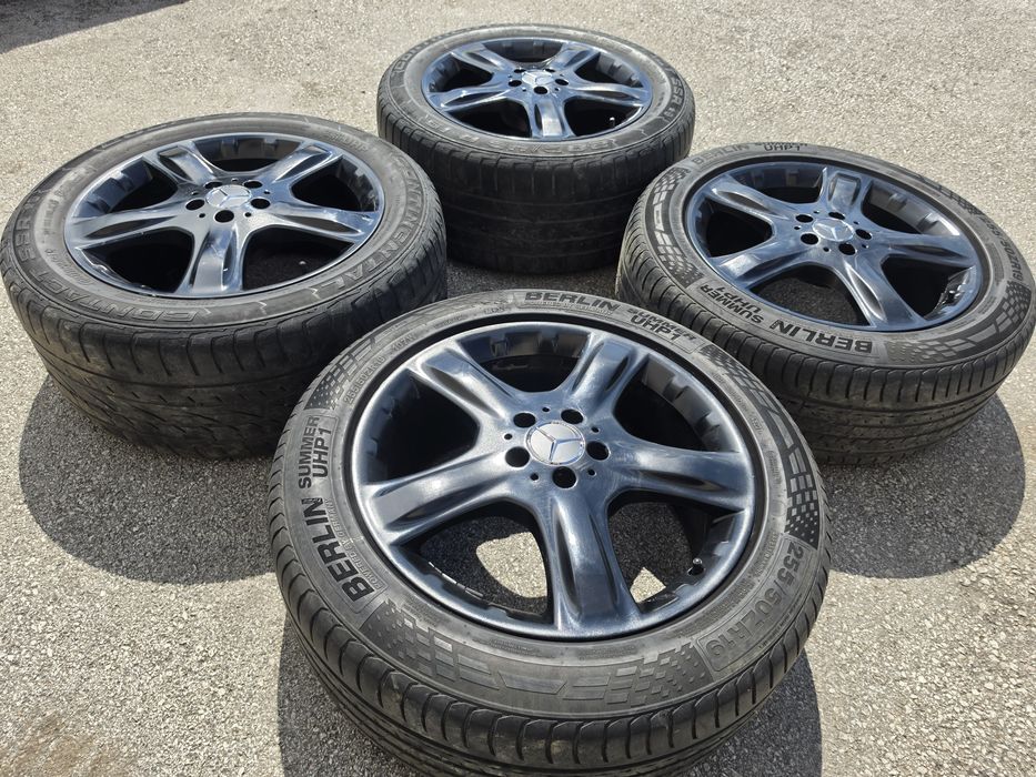 5х112/19 с гуми Mercedes ML W164 W166 GL X164 Спорт пакет 5x112/19 Мерцедес МЛ В164 ГЛХ164