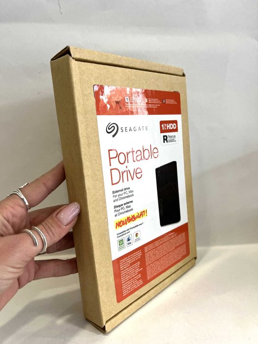 Memorie externă Seagate Portable, 1TB HDD, NOU/Sigilat!