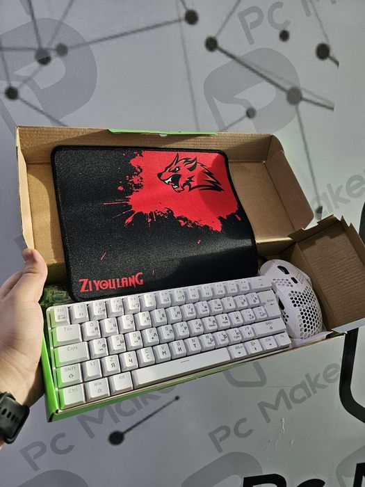 Механика Клава мышь коврик