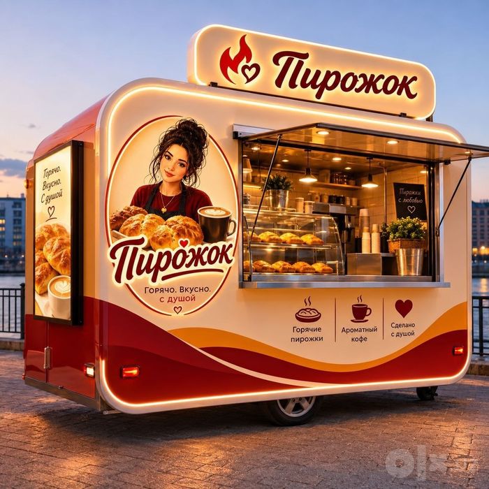 Кучма дукон, Фудтрак, бутка, Truck, Foodtruck Фургон