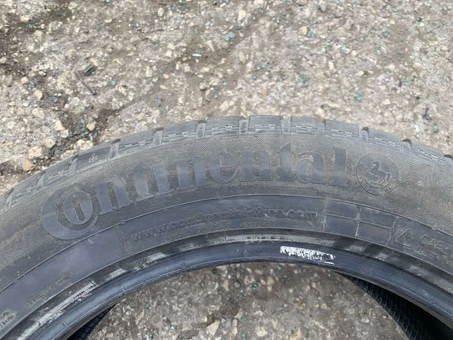4 бр Зимни Гуми Continental 235/55 R18 DOT 0415 грайфер 5мм ном 8
