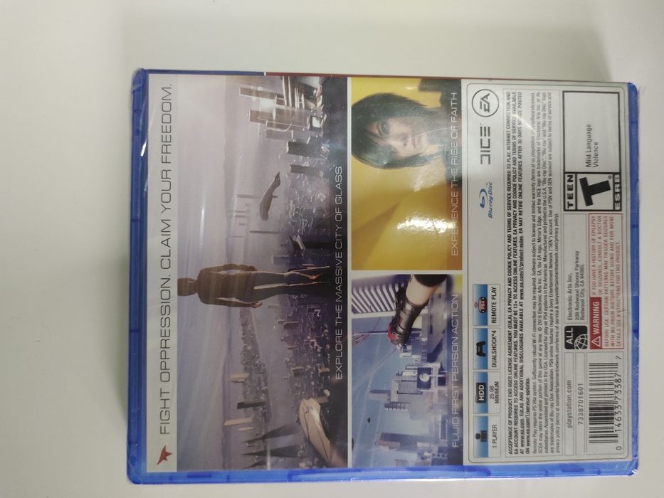 Mirror’s Edge Catalyst игра на PS4