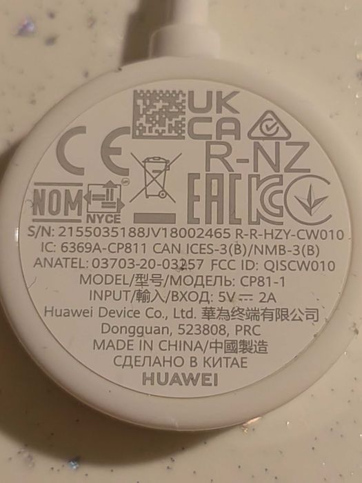 Зарядно за smart часовник Huawei watch GT2 pro/GT3/GT4/GT5