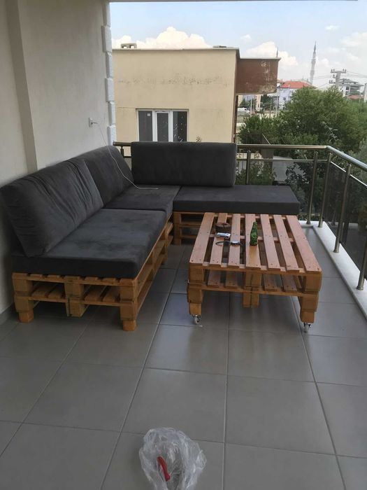 Vand la comanda coltar modular, bancute, mese pt terasa, gradina