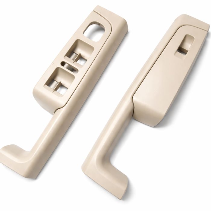 Maner interior usa sofer pasager bej crem Skoda superb 2 2008-2015