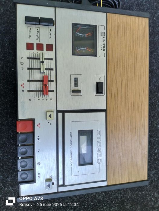 Vintage casete player