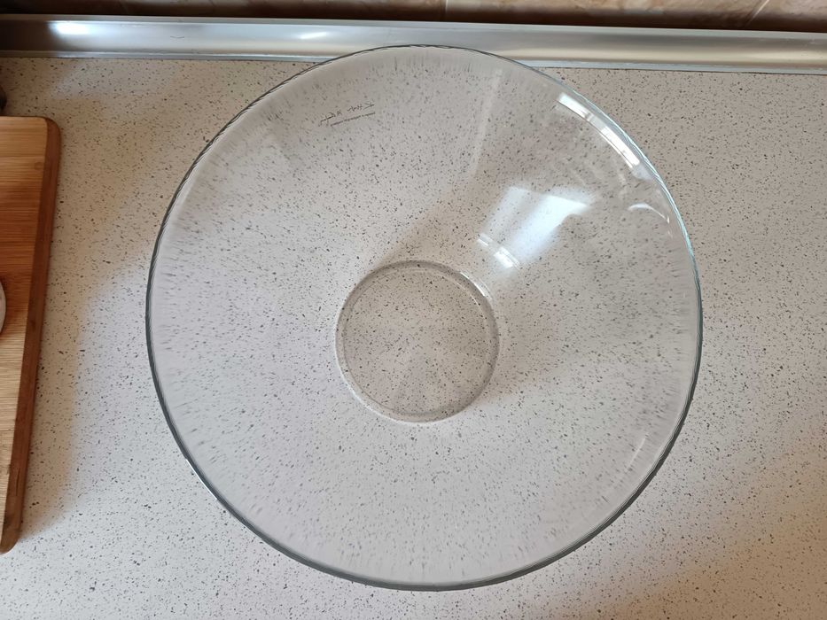Vas mare salata bol sticla ikea 27 cm
