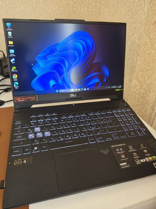Продам игровой ноутбук ASUS TUF RTX4060