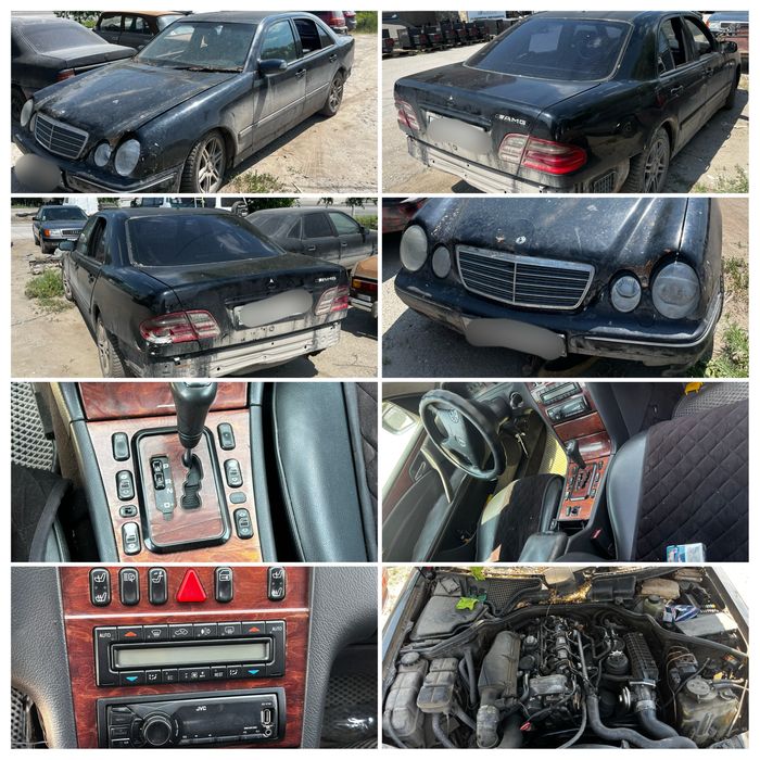 Полный разбор w210 дизель 2.2