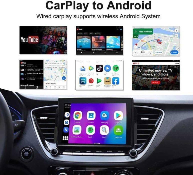 Android AI Box CarPlay – Превърни колата в таблет + YouTube