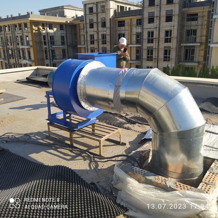 Винтеляция ишлари бажарамиз. Тозалов ва диагностика.