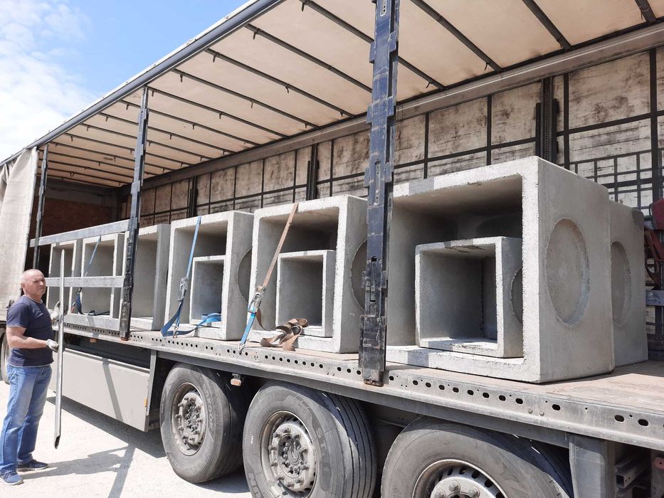 Camin din beton armat