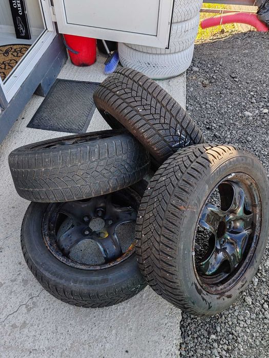 Jante +anvelope Renault Megane 5×114.3