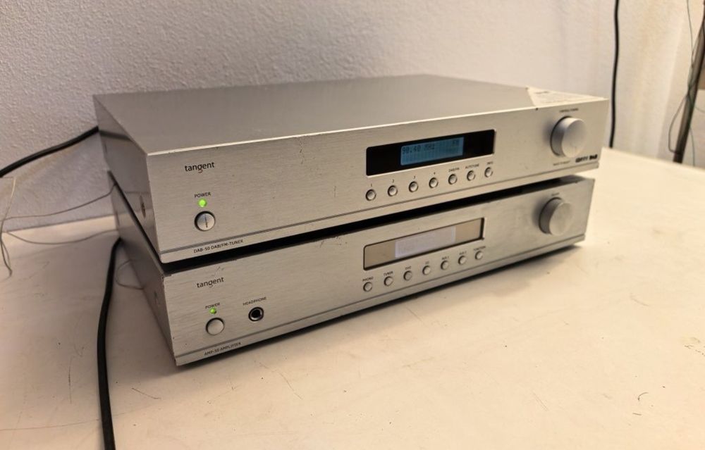 Amplificator Tangent AMP 50 si Tuner DAB 50