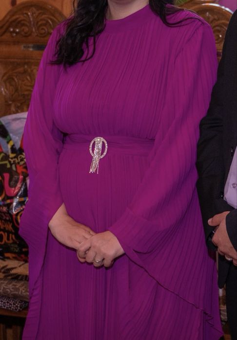 Rochie de seara fucsia