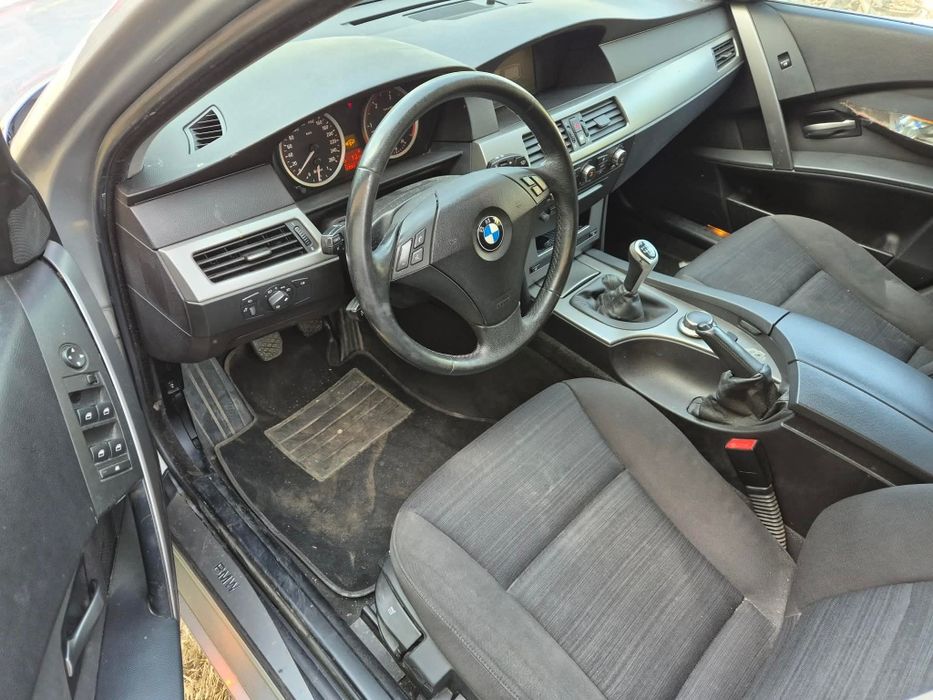 BMW E61 520D 163кс M47 ксенон ръчка НА ЧАСТИ!