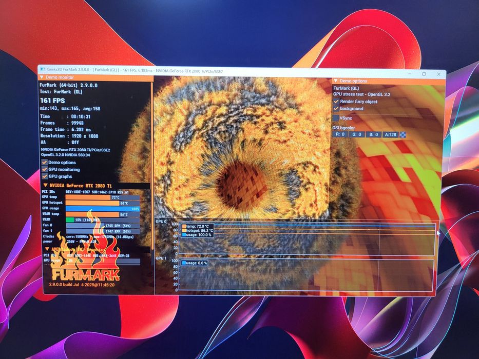 Placa video  MSI Duke Nvidia 2080ti + kit EK FLUID GAMING