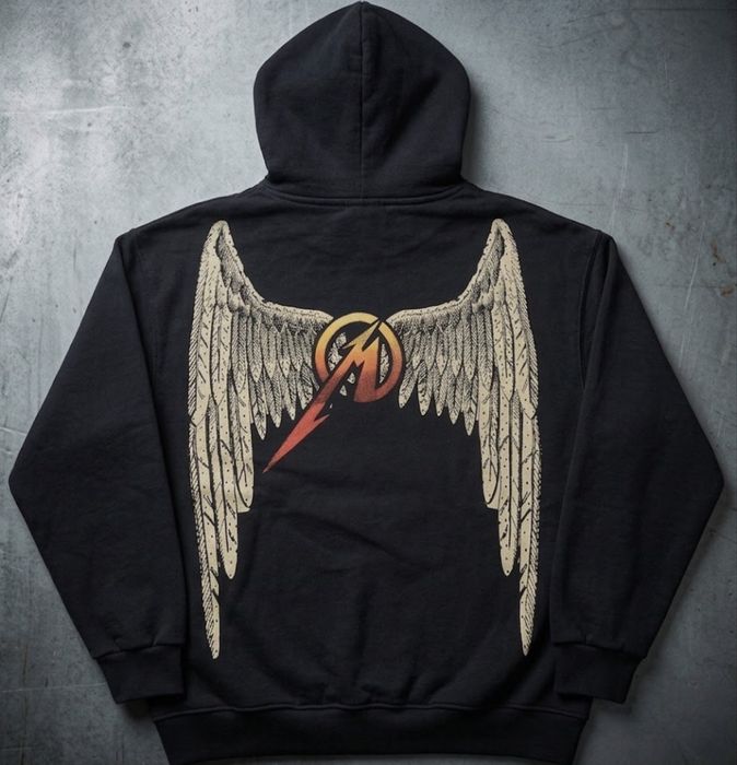 КАТО НОВО! Metallica Authentic Hoodie, Bershka, M