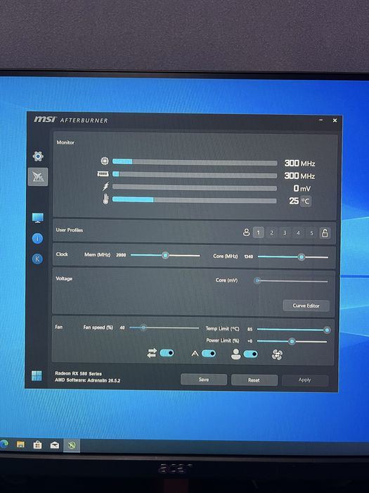 Видеокарта RX 580 8GB Sapphire Nitro+