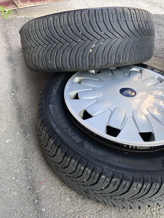 Set Jante Tabla cu anvelope de iarna Michelin 205 55 R16