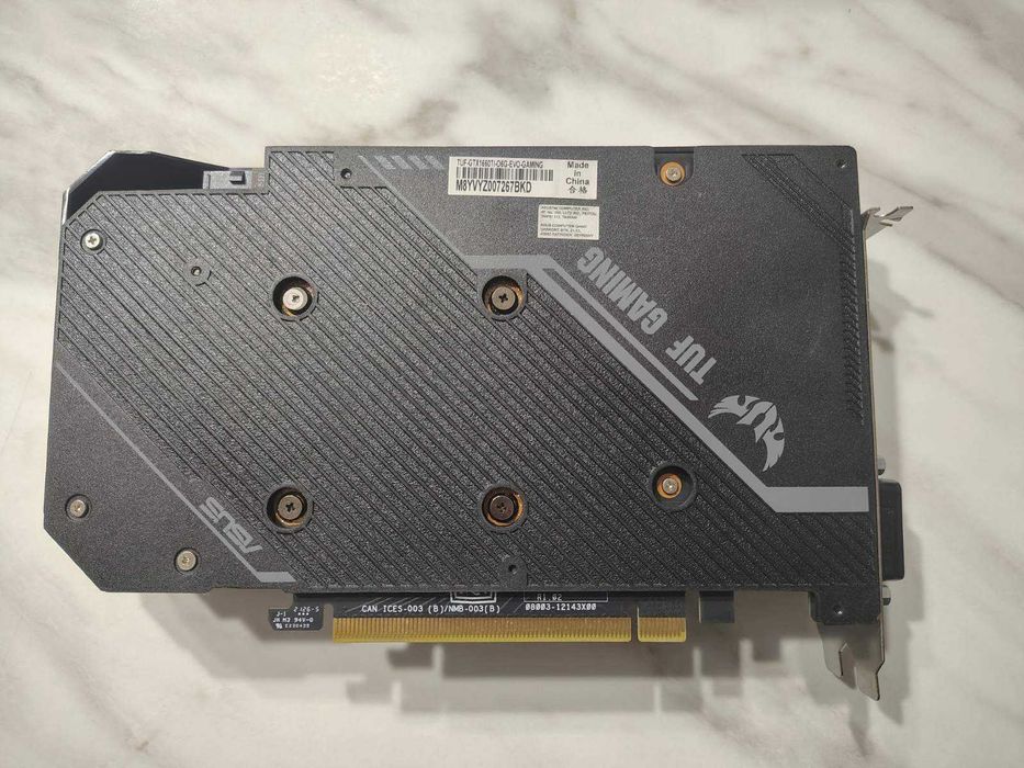 Видео карта Nvidia ASUS GTX1660Ti TUF Gaming - 6GB GDDR6
