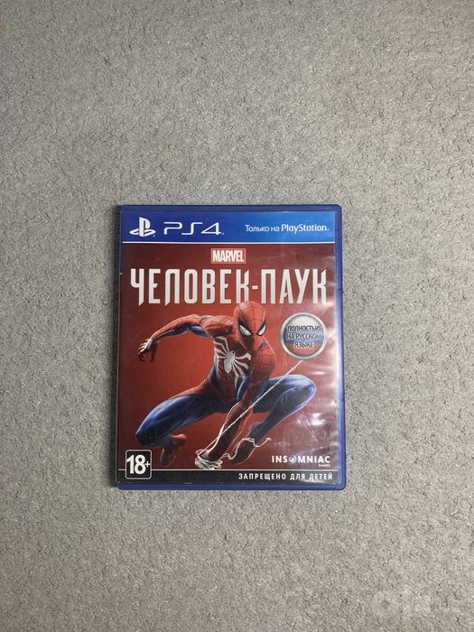 ИГРА “Spider-man» диск для ps4