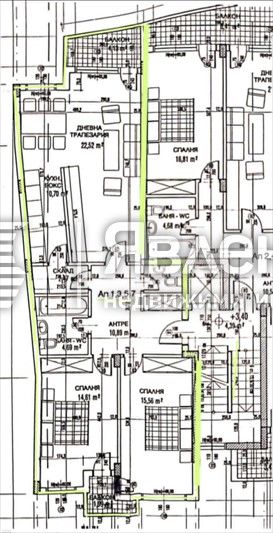Продава се Тристаен апартамент в София, Хладилника - 118 кв.м за 3390 €/кв.м - Снимка #9