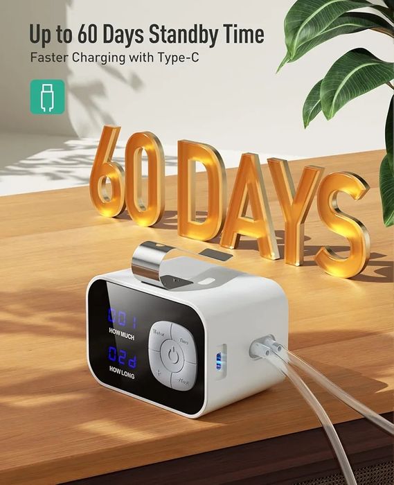 Sistem de irigare/udare programabil cu acumulator - autonomie 60 zile