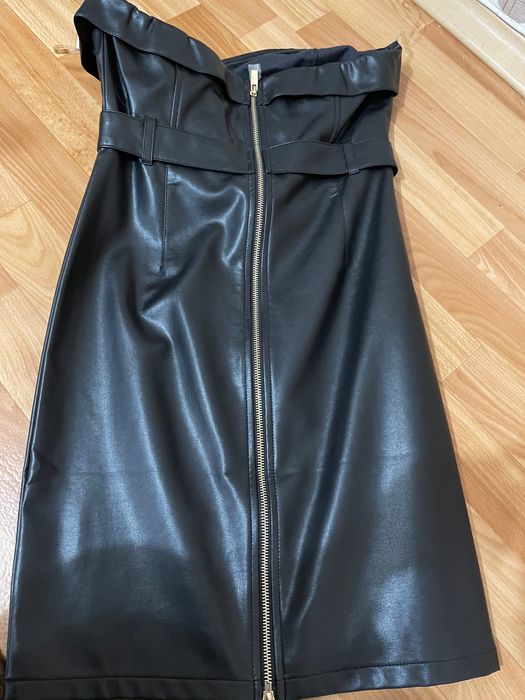 Кожена нова рокля на djofra