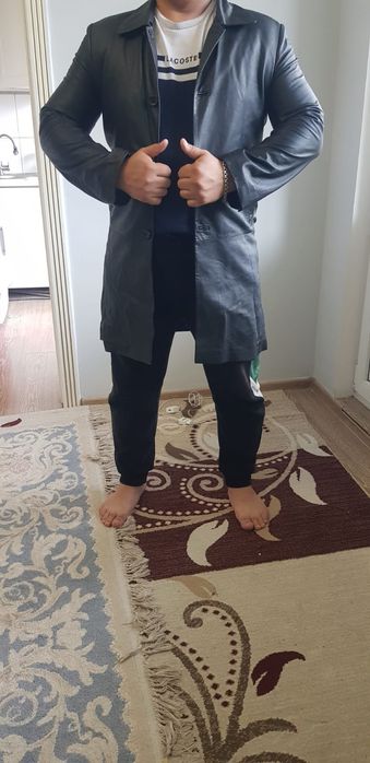 Кажак пиджак чистый кожа