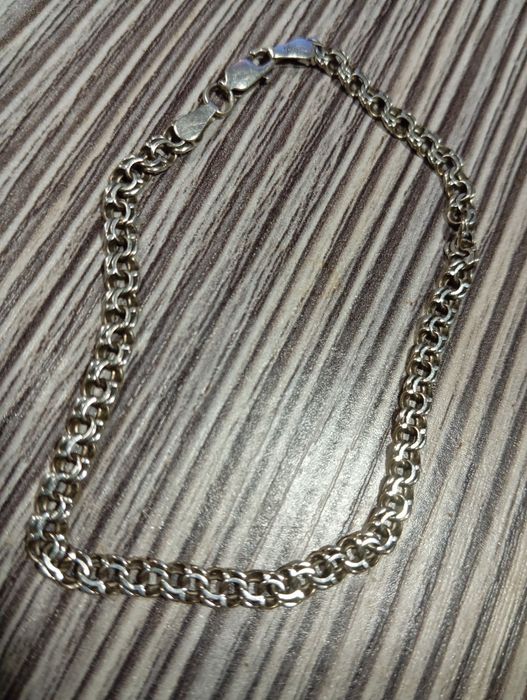 Продам мужской браслет серебро 925проба
