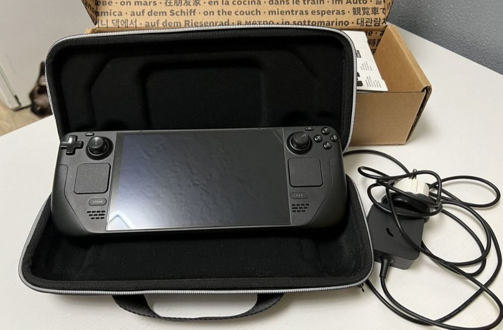 Valve Steam deck Oled 1 tb  kaspi 12