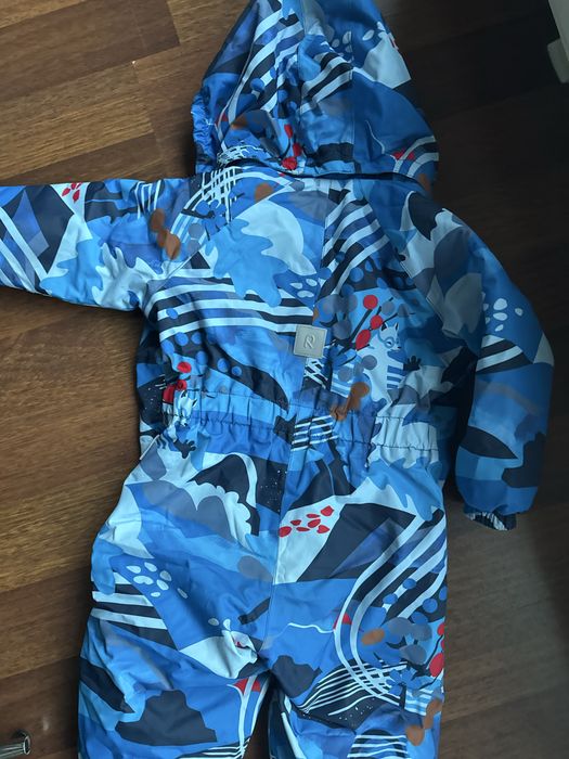 Salopeta de iarna Reima 92 si geaca moncler cu puf