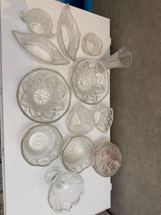 Ваза хрустальная