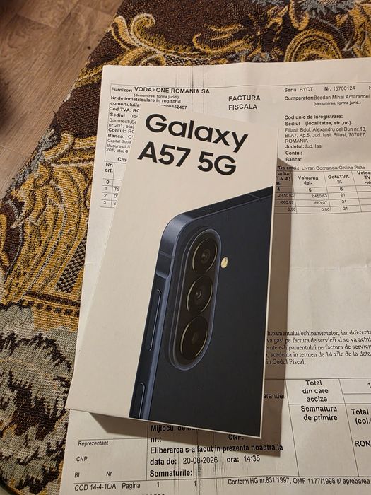 Samsung A57 sigilat garanție 2 ani