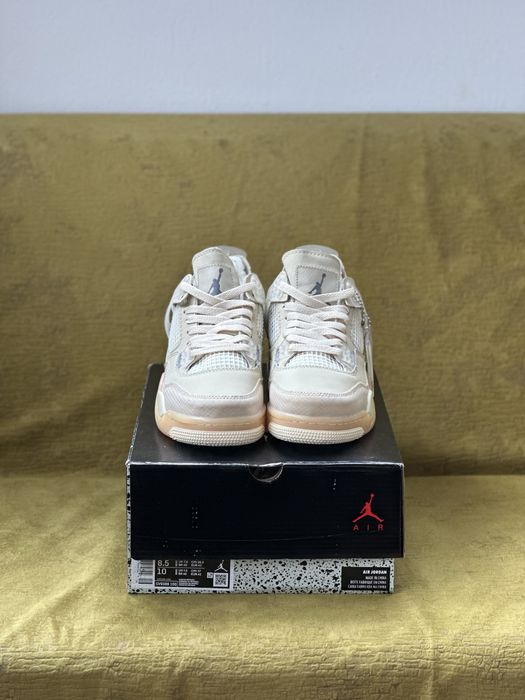 Jordan 4 x Off White 44