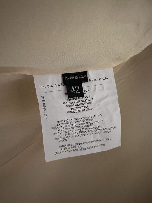 Sacou Etro original