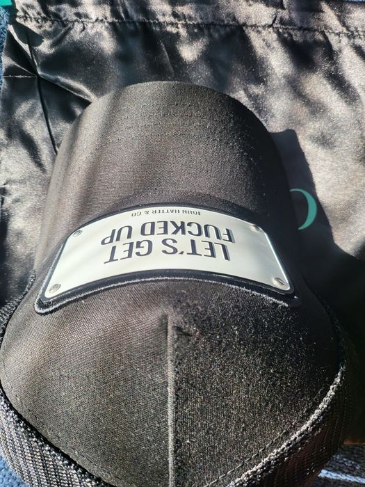 Sapca Originala JOHN HATTER & CO Premium Alum Let's get fucked up